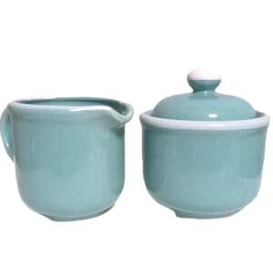 Jade Chiffon" line of dinnerware. Made in Japan. Studio HNO13 Nova Made In 1980